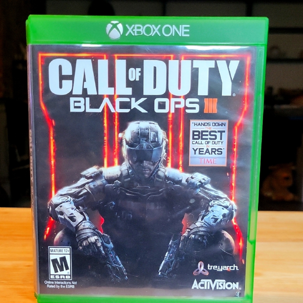 Call of Duty: Black Ops III - Xbox One (Green Case) 🎮 ⭐️EUC⭐️